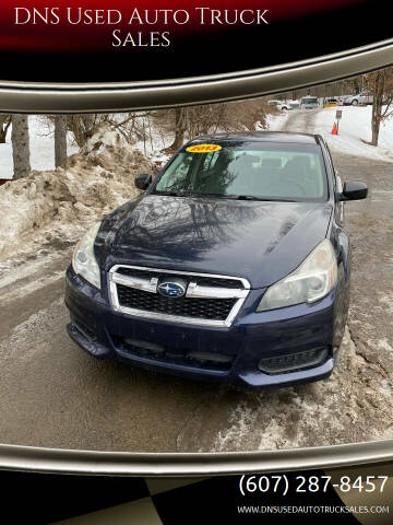 2013 Subaru Legacy for sale at DNS Used Auto Truck Sales in Oneonta NY