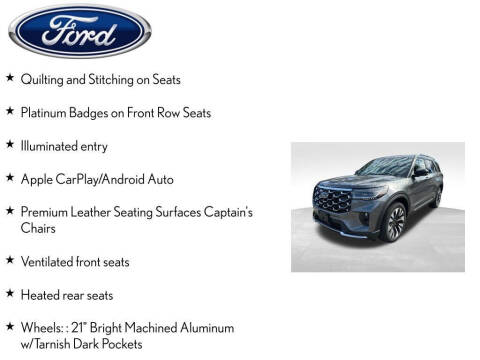 2026 Ford Explorer Platinum