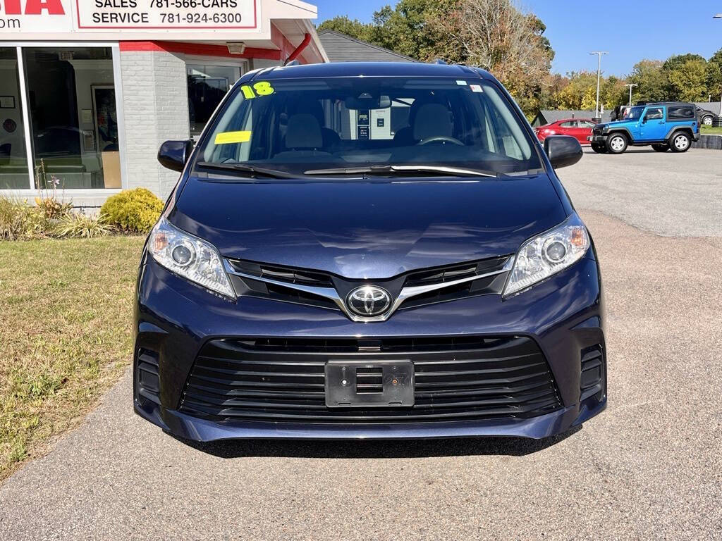 2018 Toyota Sienna for sale at Dave Delaney's Columbia in Hanover, MA