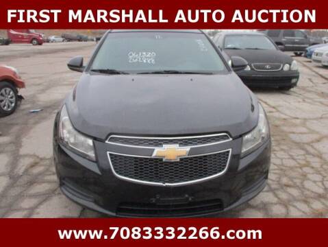 2012 Chevrolet Cruze for sale at First Marshall Auto Auction in Harvey IL