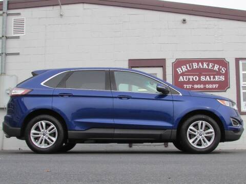 2015 Ford Edge for sale at Brubakers Auto Sales in Myerstown PA
