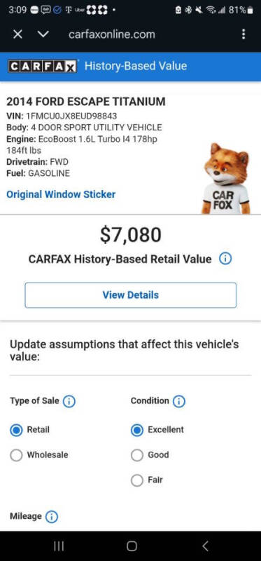 2014 Ford Escape Titanium