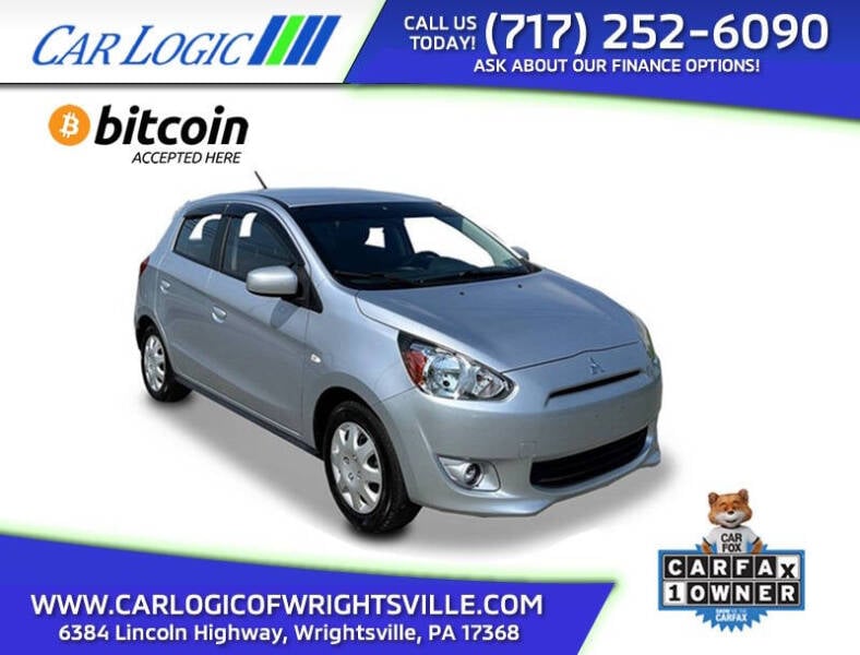 2015 Mitsubishi Mirage for sale at Car Logic of Wrightsville in Wrightsville PA