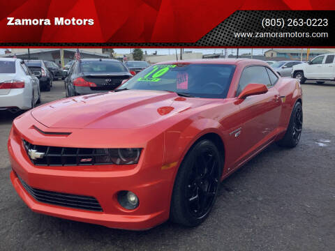 2010 Chevrolet Camaro for sale at ZAMORA MOTORS in Oxnard CA