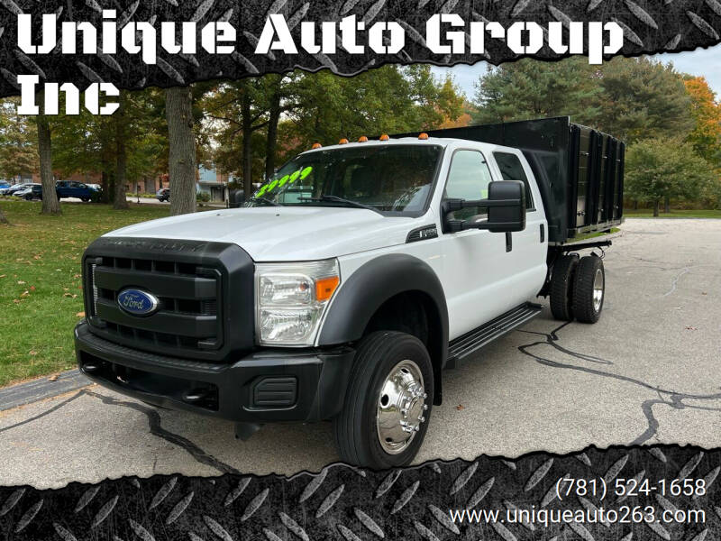 2014 Ford F-450 Super Duty for sale at Unique Auto Group Inc in Whitman MA