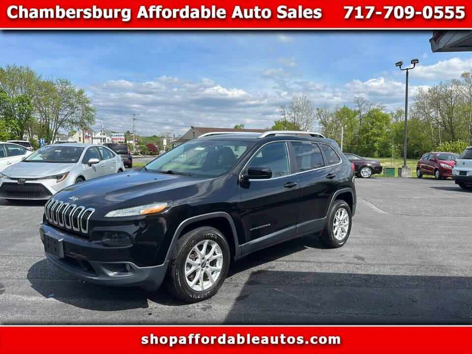 2017 Jeep Cherokee for sale at Chambersburg Affordable Auto in Chambersburg, PA