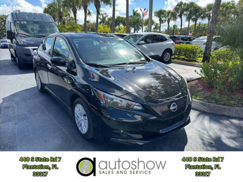 2023 Nissan LEAF for sale at AUTOSHOW SALES & SERVICE in Plantation FL