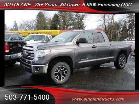 2016 Toyota Tundra for sale at Auto Lane in Portland OR