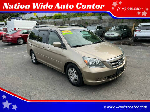 2006 Honda Odyssey for sale at Nation Wide Auto Center in Brockton MA