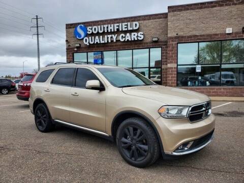 2014 Dodge Durango for sale at SOUTHFIELD QUALITY CARS in Detroit MI