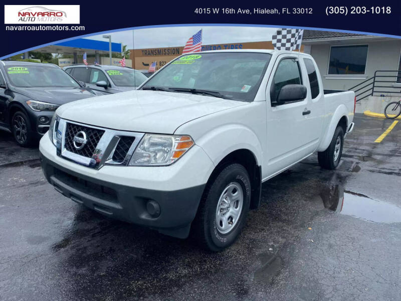 2018 Nissan Frontier for sale at Navarro Auto Motors in Hialeah FL