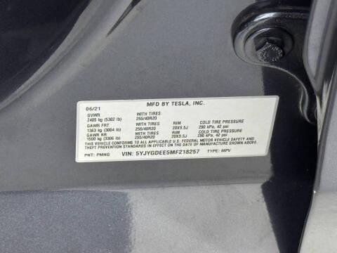 2021 Tesla Model Y Long Range