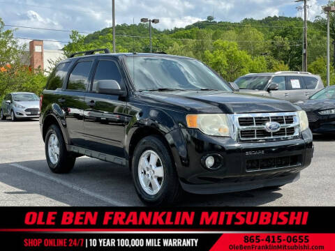 2010 Ford Escape for sale at Ole Ben Franklin Motors KNOXVILLE - OAK RIDGE in Oak Ridge TN