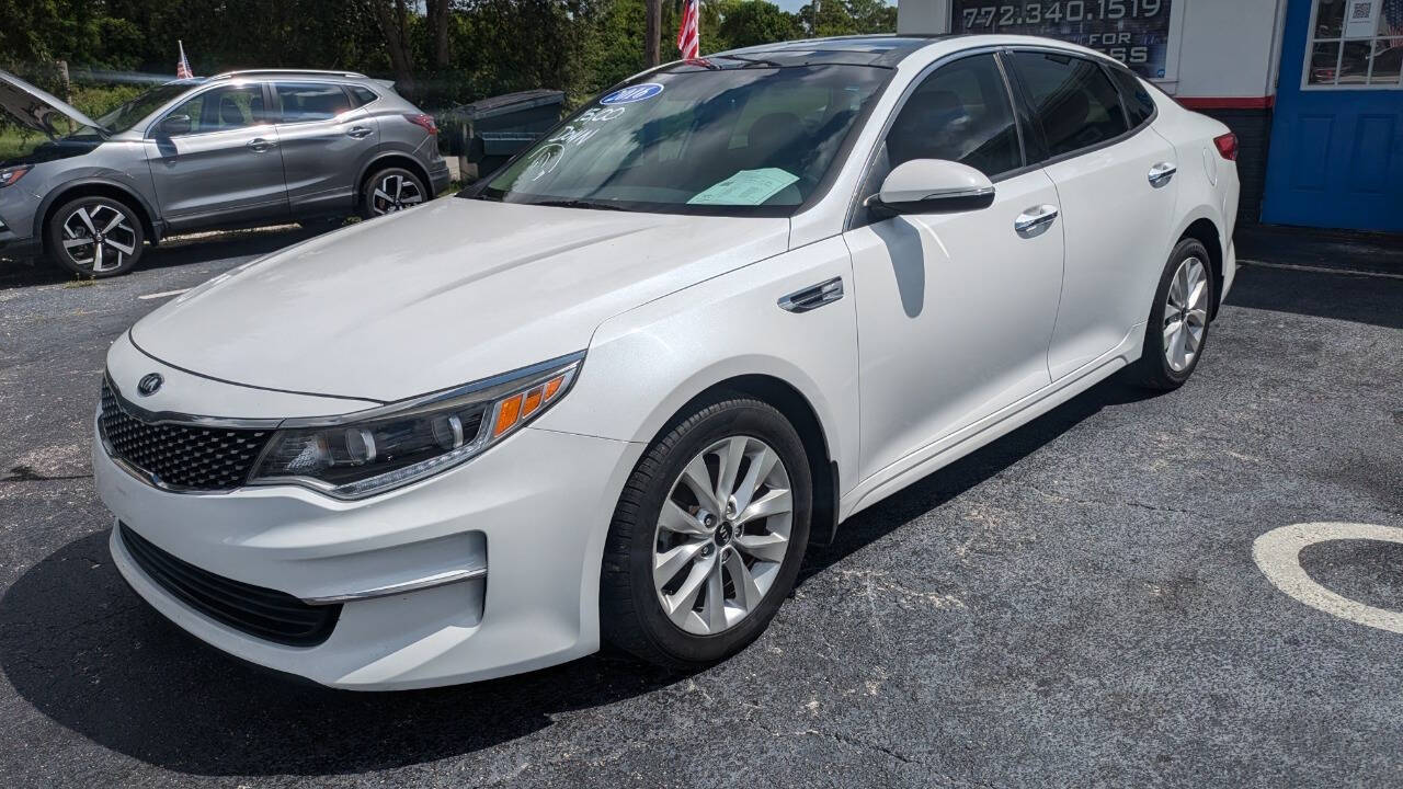 2016 Kia Optima for sale at Celebrity Auto Sales in Fort Pierce, FL