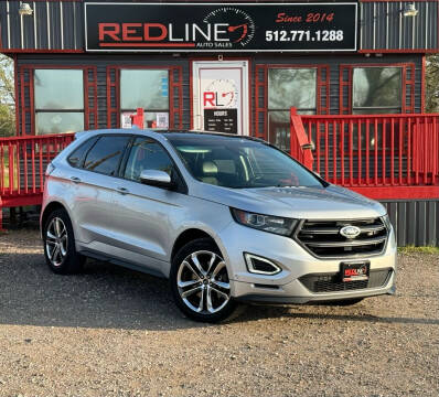 2015 Ford Edge for sale at REDLINE AUTO SALES LLC in Cedar Creek TX