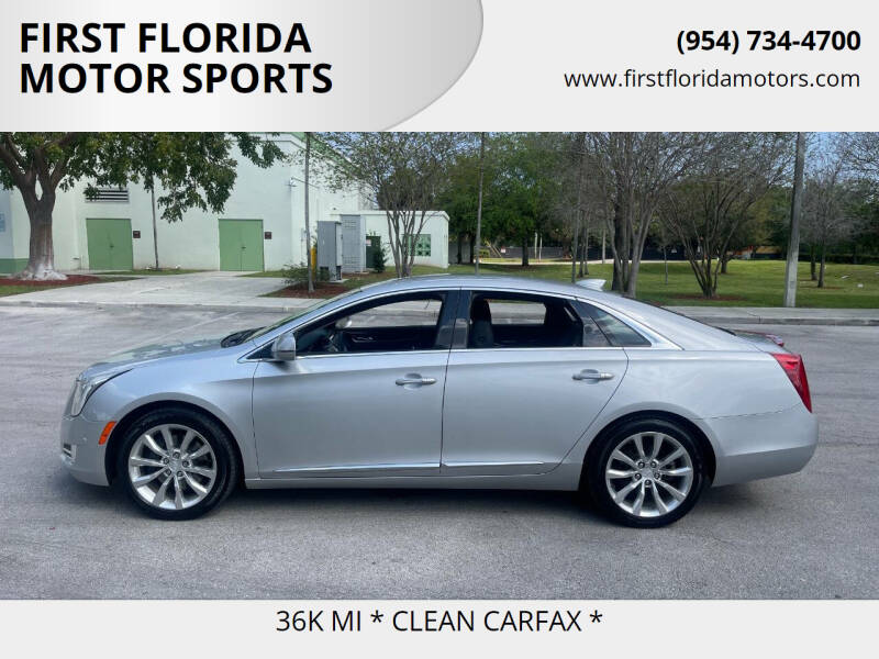 Used 2016 Cadillac XTS Luxury Collection with VIN 2G61M5S31G9161277 for sale in Pompano Beach, FL