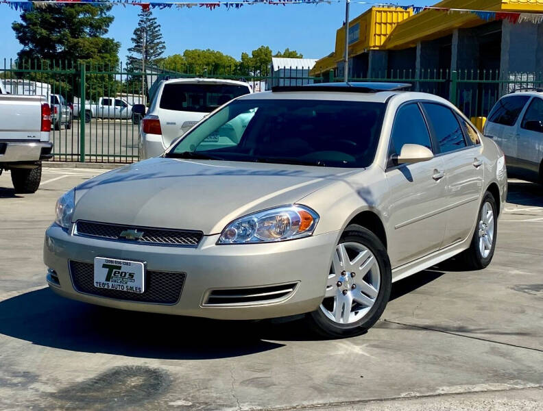 2012 Chevrolet Impala for sale at Teo's Auto Sales in Turlock CA