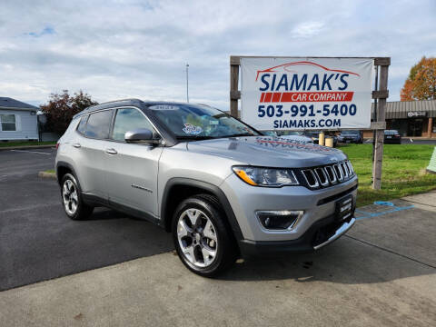 2021 Jeep Compass for sale at Siamak's Car Company llc in Woodburn OR