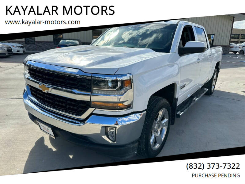 2018 Chevrolet Silverado 1500 for sale at KAYALAR MOTORS SUPPORT CENTER in Houston TX