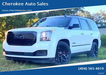 2015 GMC Yukon for sale at Cherokee Auto Sales "South" in Mcdonough GA