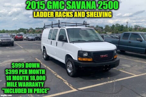2015 GMC Savana Cargo for sale at D&D Auto Sales, LLC in Rowley MA