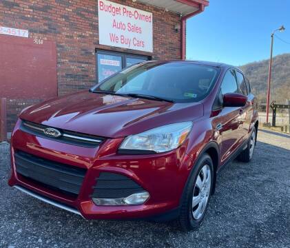 2014 Ford Escape for sale at Budget Preowned Auto Sales in Charleston WV