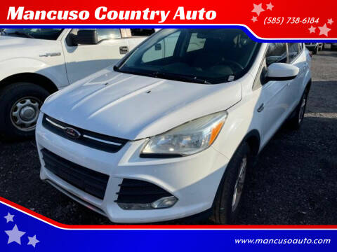 2015 Ford Escape for sale at Mancuso Country Auto in Batavia NY