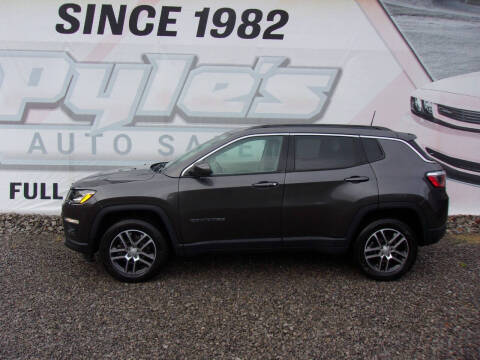 2018 Jeep Compass for sale at Pyles Auto Sales in Kittanning PA