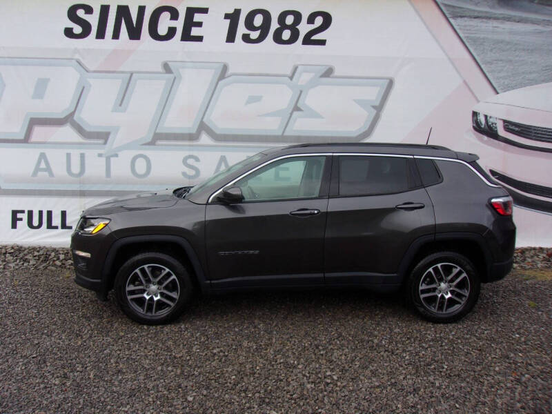 2018 Jeep Compass for sale at Pyles Auto Sales in Kittanning PA