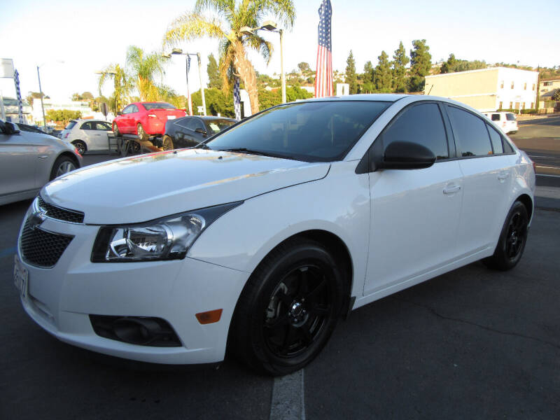 2013 Chevrolet Cruze for sale at Eagle Auto in La Mesa CA