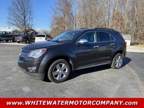 2015 Chevrolet Equinox for sale at WHITEWATER MOTOR CO in Milan IN