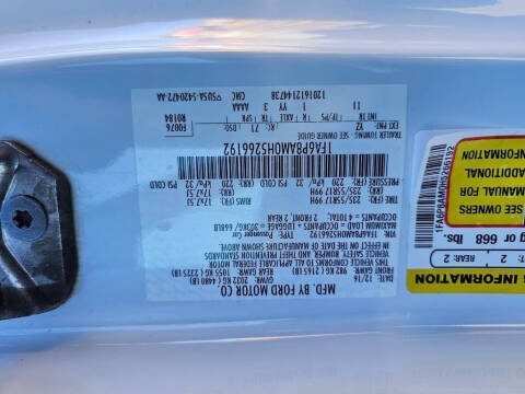 2017 Ford Mustang V6