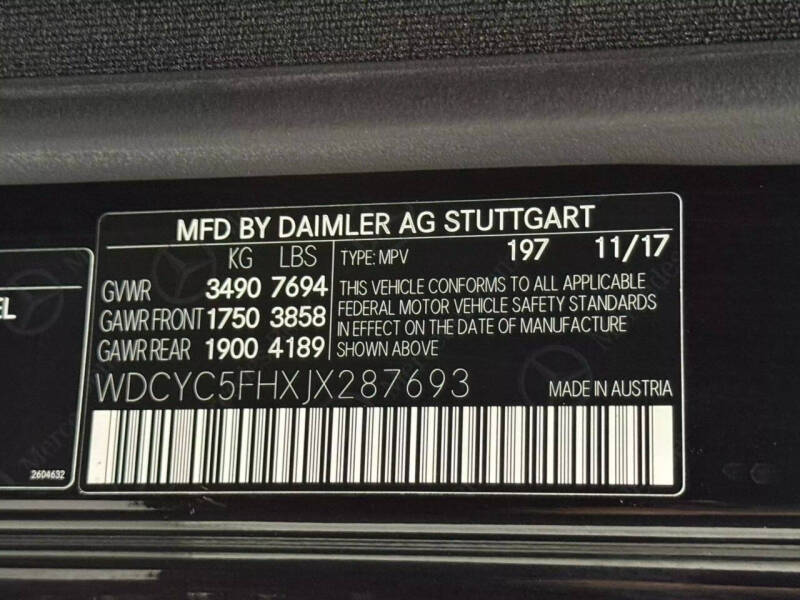 2018 Mercedes-Benz G-Class G 550 4x4 Squared