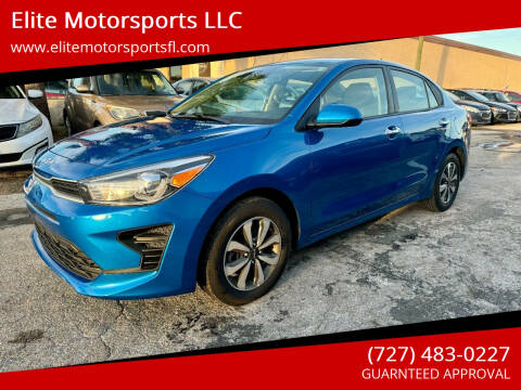 2022 Kia Rio for sale at Elite Motorsports LLC in Saint Petersburg FL