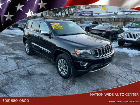 2014 Jeep Grand Cherokee for sale at Nation Wide Auto Center in Brockton MA