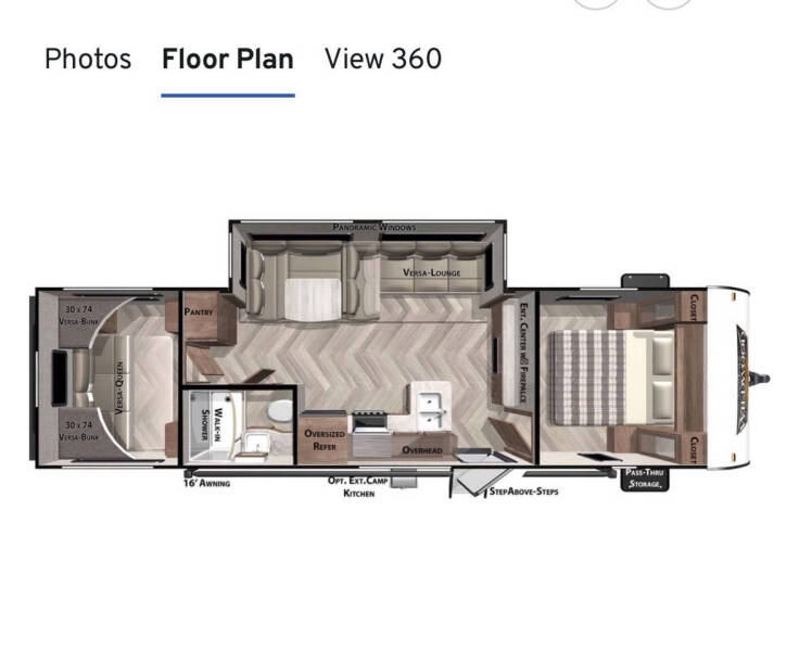 2021 Forest River SALEM CRUISE LITE 28VBXL
