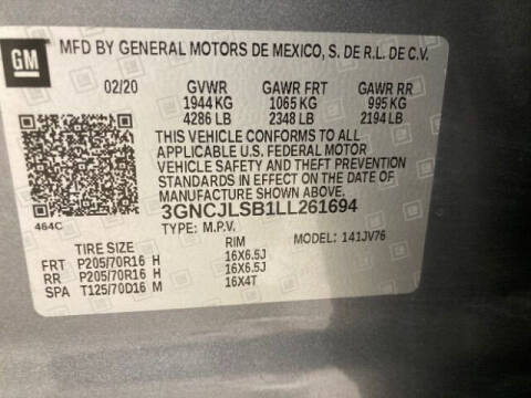 2020 Chevrolet Trax LT