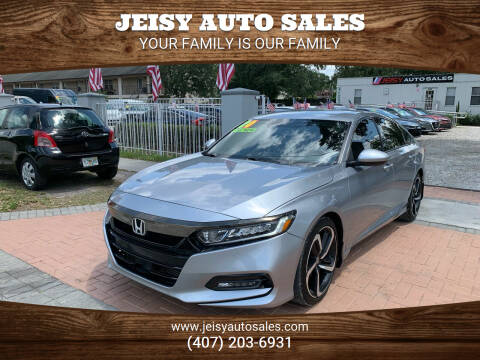 2020 Honda Accord for sale at JEISY AUTO SALES in Orlando FL