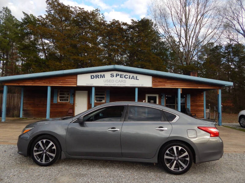 2016 Nissan Altima for sale at DRM Special Used Cars in Starkville MS