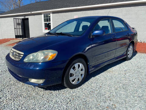 2003 Toyota Corolla for sale at Massi Motors in Durham NC