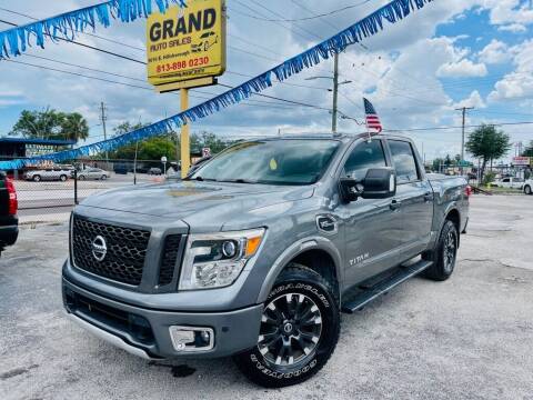 2017 Nissan Titan for sale at Grand Auto Sales in Tampa FL