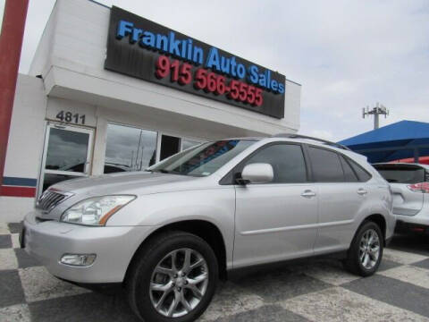 2009 Lexus RX 350 for sale at Franklin Auto Sales in El Paso TX