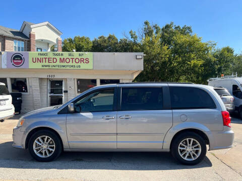 2015 Dodge Grand Caravan for sale at UNITED MOTORS in Mckinney TX