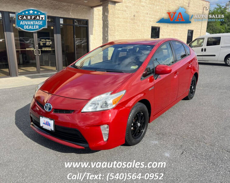 2013 Toyota Prius for sale at Va Auto Sales in Harrisonburg VA