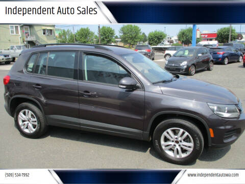 2016 Volkswagen Tiguan for sale at Independent Auto Sales in Spokane Valley WA