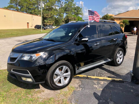 2010 Acura MDX for sale at Palm Auto Sales in West Melbourne FL