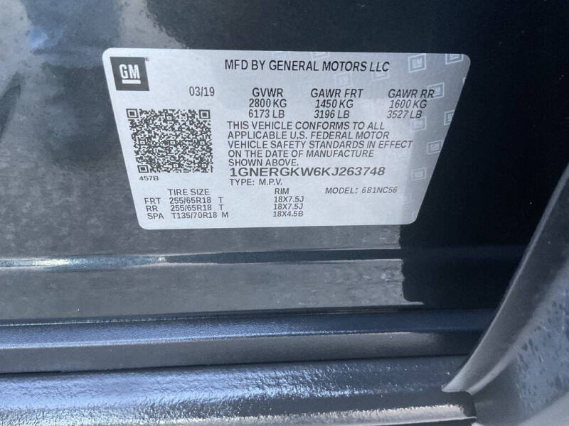 2019 Chevrolet Traverse LT Cloth