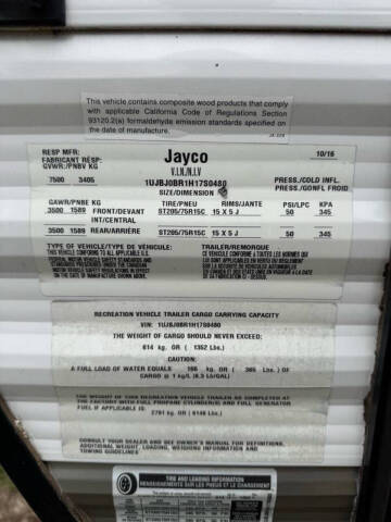2017 Jayco Jay Flight SLX