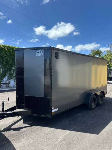 2026 Titanium Cargo 7x16 Enclosed Cargo Trailer