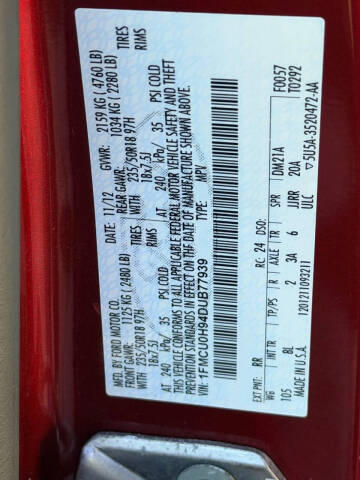 2013 Ford Escape SEL